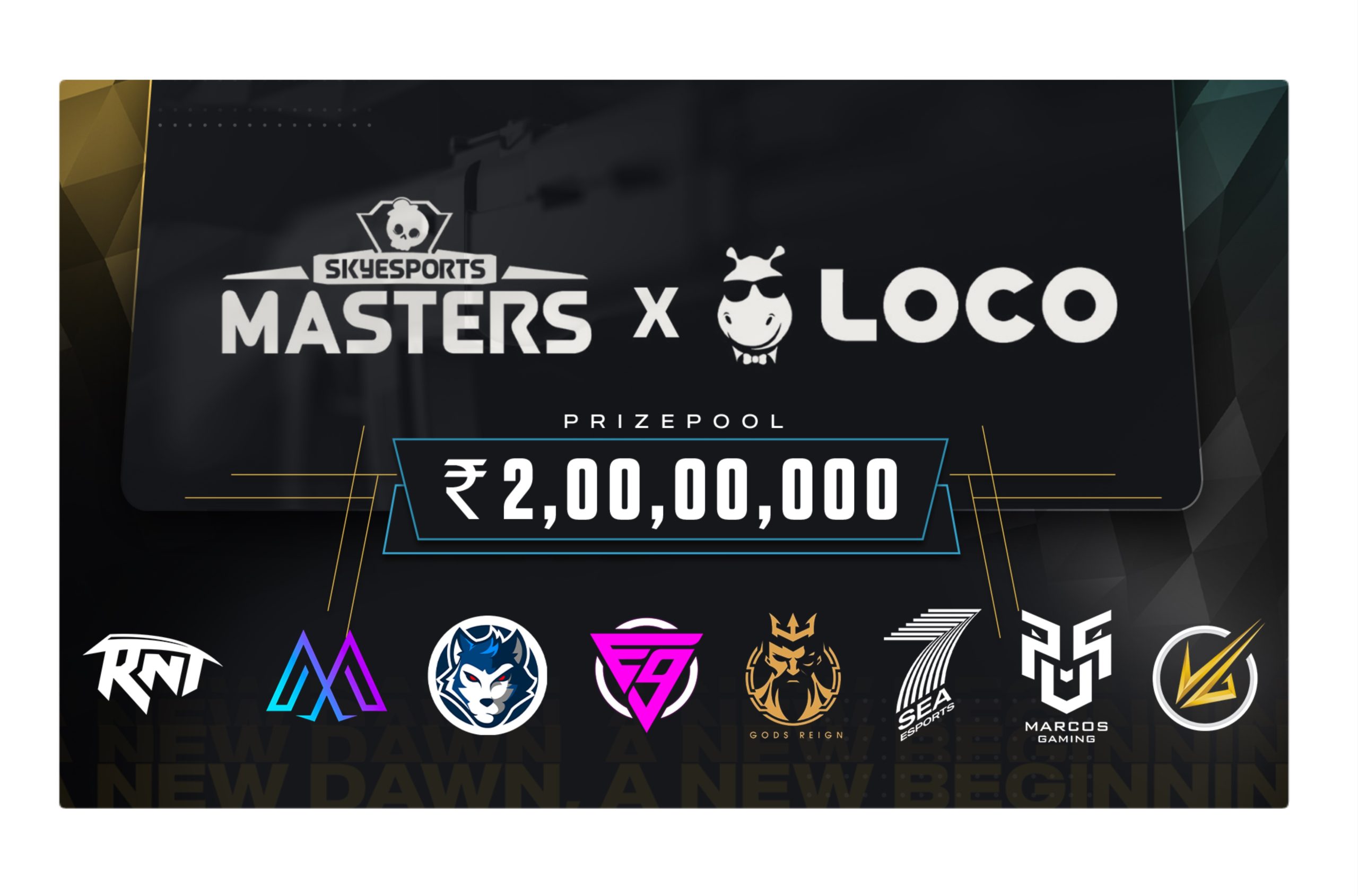 Loco comes onboard as broadcasting partner for Skyesports Masters G2G News